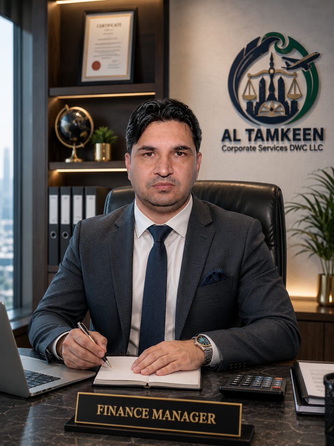 Asif Nisar, Finance Manager at AL TAMKEEN